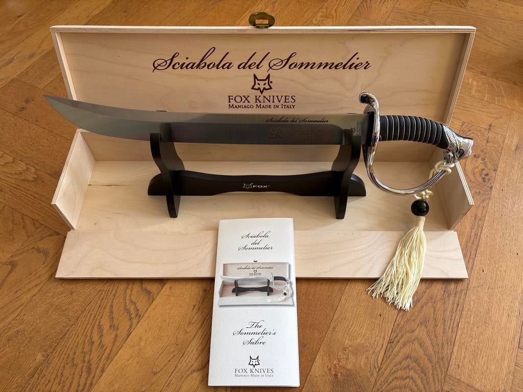 FOX Knives Sciabola del Sommelier sabreersabel, Ophalen of Verzenden