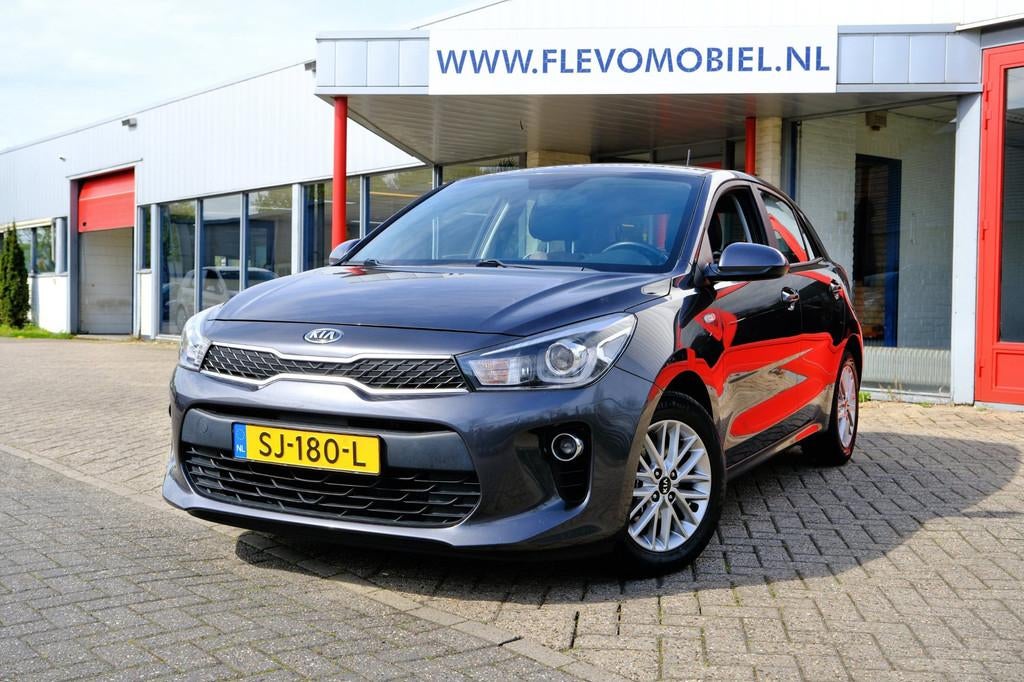 Kia Rio 1.0 TGDI ComfortPlusLine Navigator 5-drs Airco|Half, Voorwielaandrijving, 450 kg, Gebruikt, 49 €/maand