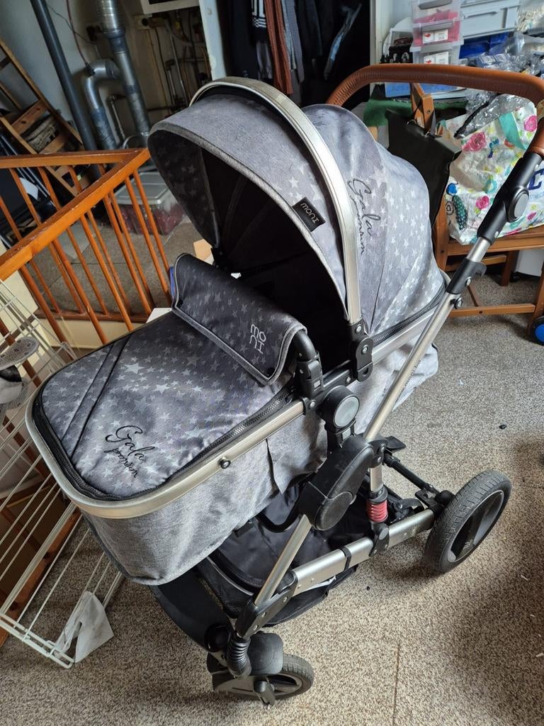 3in1 kinderwagen cangaroo, Kinderen en Baby's, Kinderwagens en Combinaties, Verstelbare duwstang, Zo goed als nieuw, Ophalen, Kinderwagen