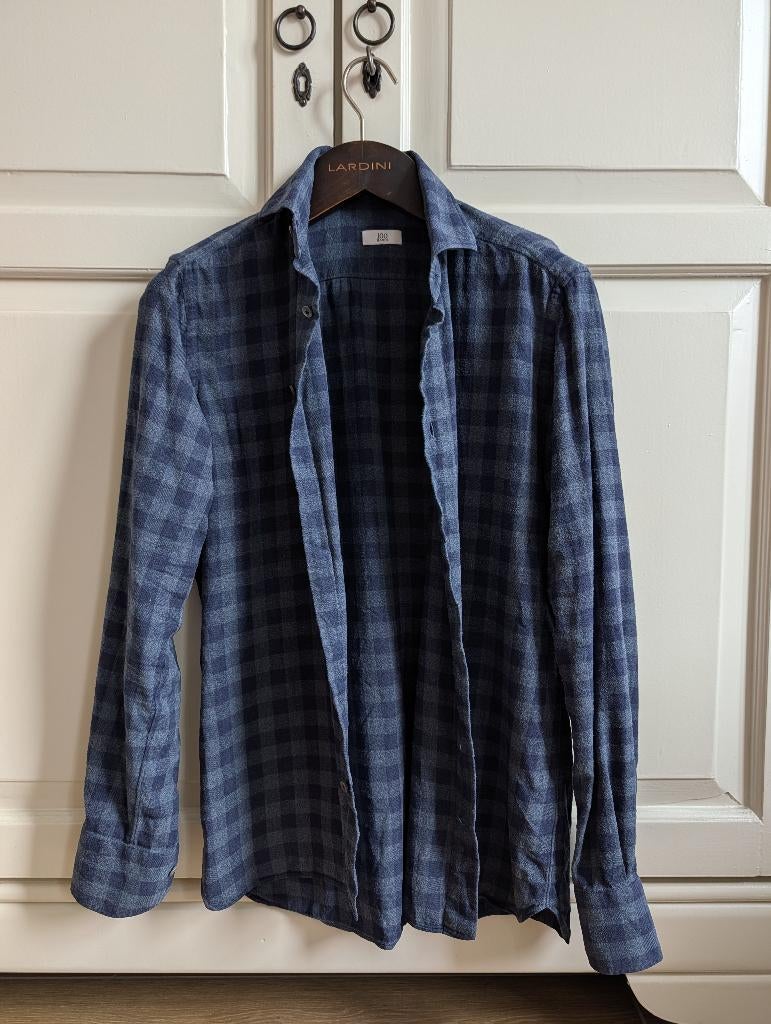 Overhemd 100 Hands maat 39, Kleding | Heren, Overhemden, Verzenden, Gedragen, Blauw, Halswijdte 39/40 (M)