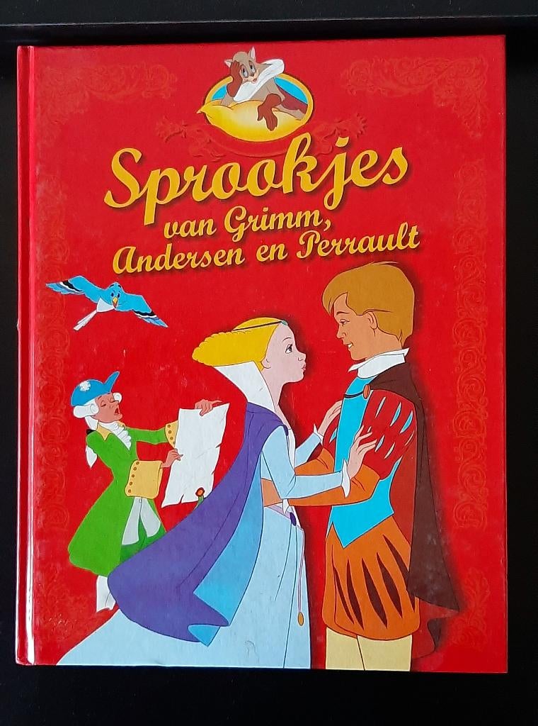 Sprookjesboek met sprookjes van Grimm, Andersen en Perrault, Boeken, Sprookjes en Fabels, Ophalen of Verzenden, Zo goed als nieuw