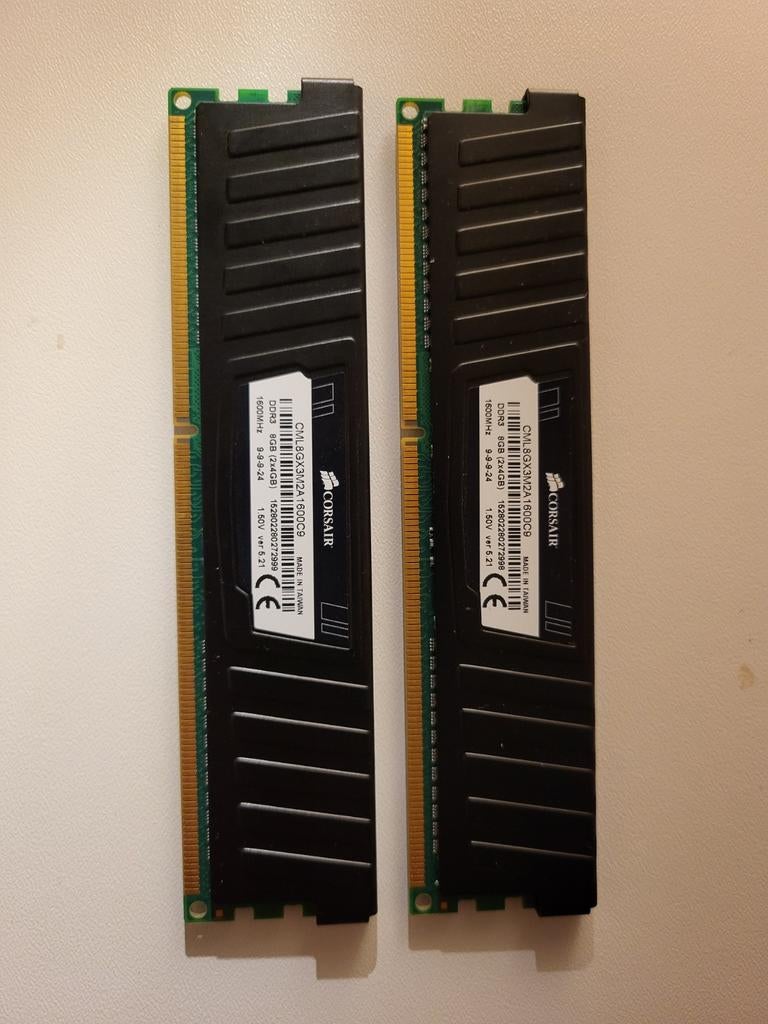 Corsair Vengeance DDR3 RAM 8GB, Gebruikt, Server, 8 GB, DDR3
