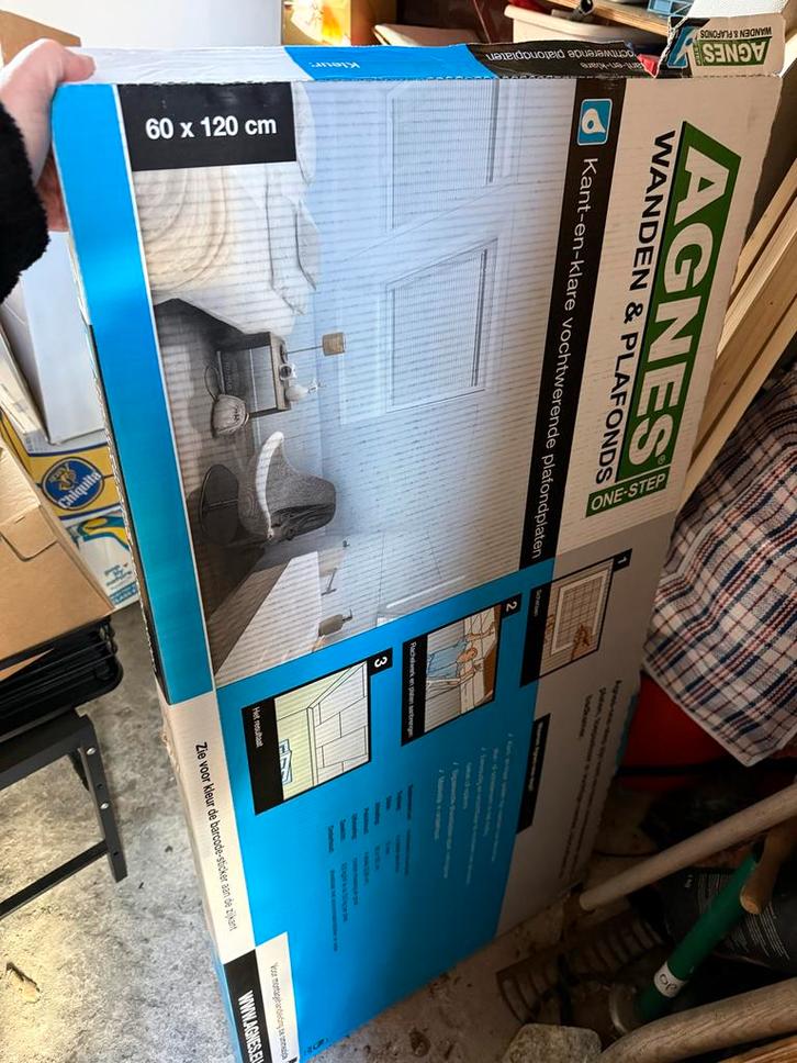 Agnesplaten badkamer nieuw, Doe-het-zelf en Verbouw, Overige Doe-het-zelf en Verbouw, Nieuw, Ophalen