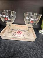 Westmalle trappist glazen met dienblad, Ophalen