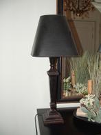 2x Lamp, tafellamp metalen zuil (voet) + kap, Ophalen, Zo goed als nieuw, 75 cm of meer