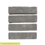 v.a. € 25,- per m2  Gebakken baksteenstrippen steenstrippen, Niet ingevuld, Verzenden, Bakstenen, Niet ingevuld