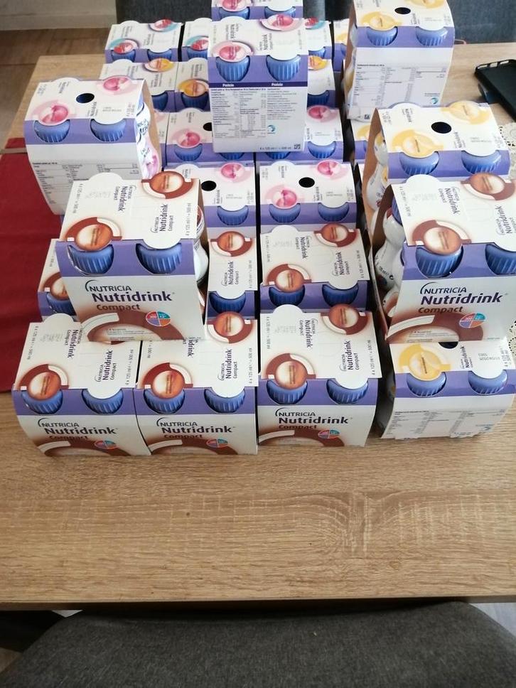 138 flesjes Nutridrink compact en proteïne, Diversen, Verpleegmiddelen, Ophalen