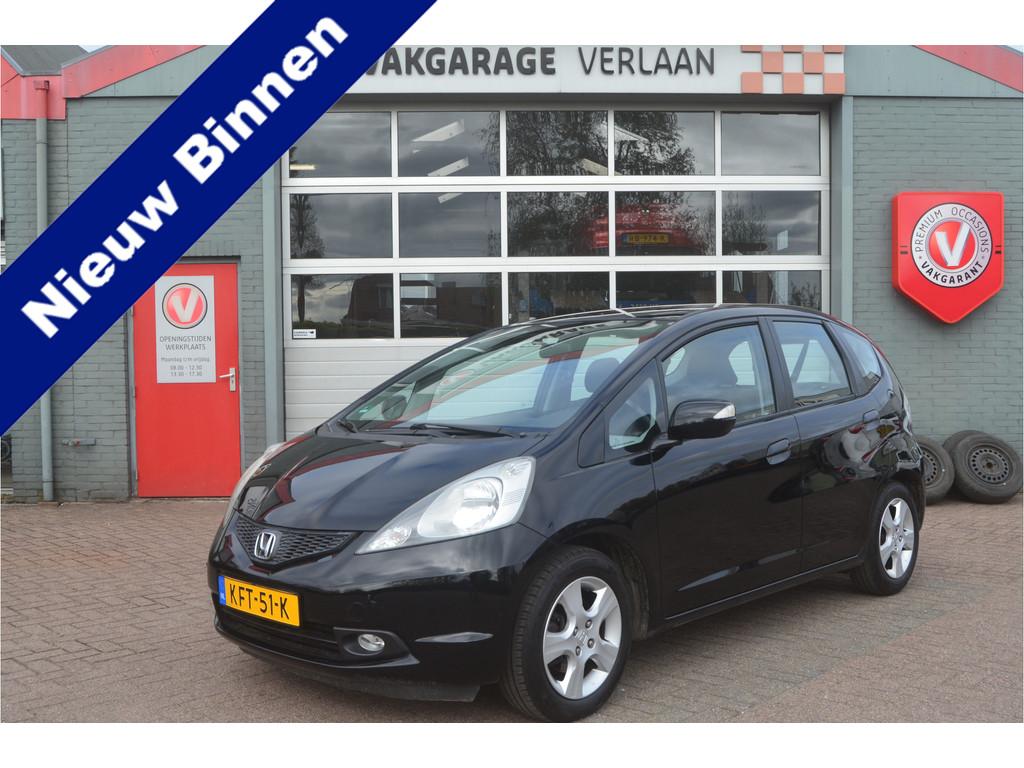Honda Jazz 1.4 Style Mode 12 MND GAR. clima, lm-velg, Auto's, Honda, Voorwielaandrijving, Gebruikt, 4 cilinders, Zwart