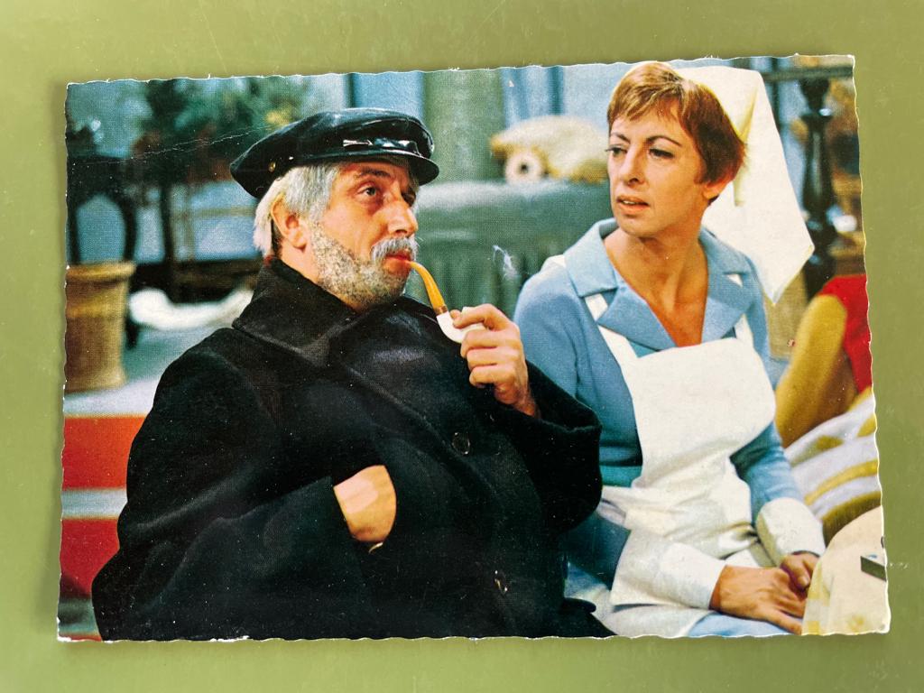 ansichtkaart / kaart ; Ja Zuster, Nee Zuster 5., Verzenden, 1960 tot 1980, Sterren en Beroemdheden
