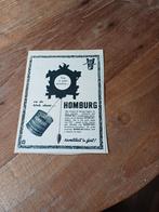 Advertentie van Homburg borrelworst Cuyk 1956, Ophalen of Verzenden, Zo goed als nieuw, Overige typen