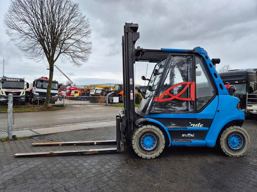 Linde H 70T-03, Good Condition, 2 x On Stock gas forklift, LPG, Heftruck, Linde