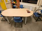 Vergadertafel met 4 stoelen - 200x100 cm, Ophalen