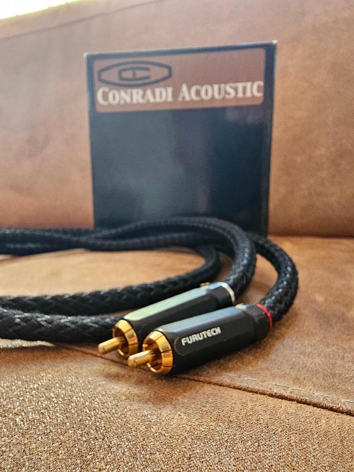 Interlink - Conradi Acoustic Music 1m, Audio, Tv en Foto, Audiokabels en Televisiekabels, Zo goed als nieuw, Interlink-kabel, Minder dan 2 meter