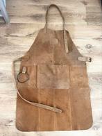 Leren BBQ Schort - Stoer en Praktisch, Ophalen of Verzenden, Gebruikt