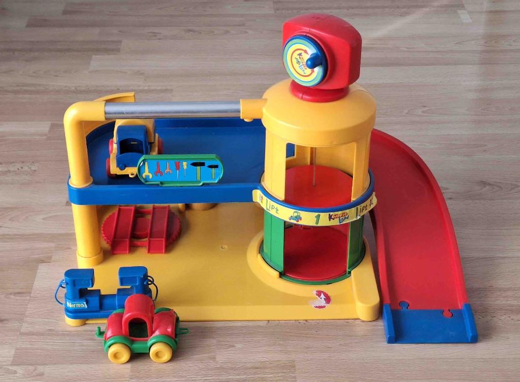 Speelgoed garage, Ophalen of Verzenden, Gebruikt, Handmatig, Overige merken