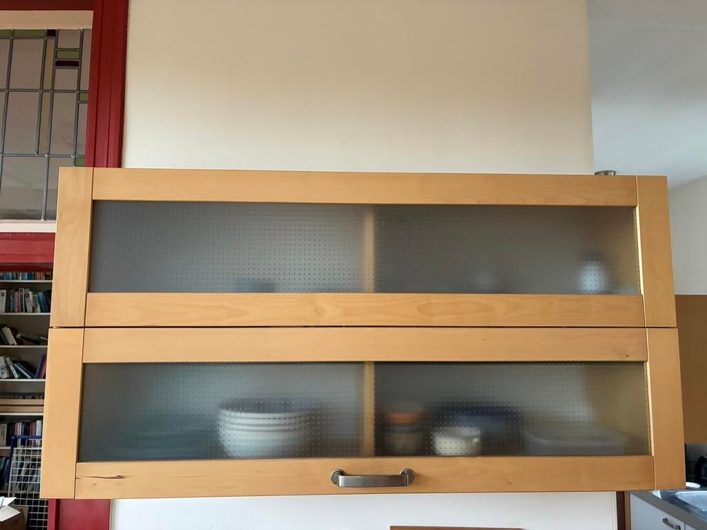 Vitrinekast Ikea, Ophalen, Gebruikt, 25 tot 50 cm, 100 tot 150 cm