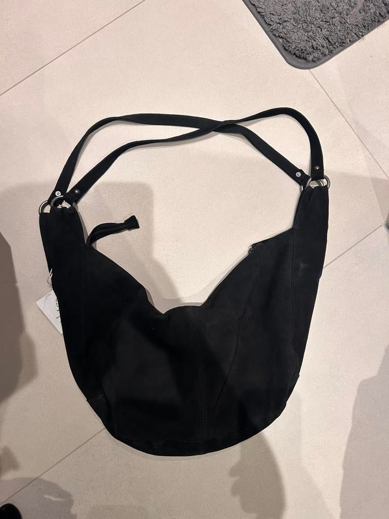 Free People Suede bag, Ophalen, Nieuw, Zwart, Overige typen