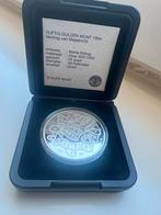 Zilveren 50 Gulden 1994 "Verdrag van Maastricht" Proof, Koningin Beatrix, Zilver, Ophalen of Verzenden, Losse munt