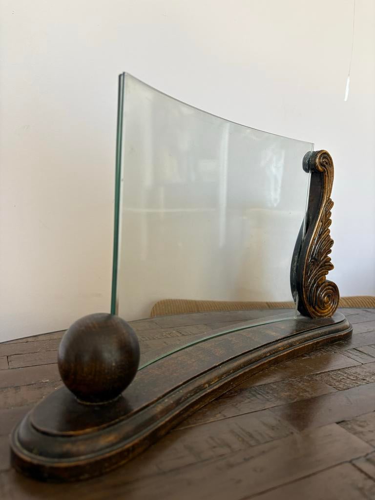 Antieke art deco fotolijst met glas, Antiek en Kunst, Ophalen of Verzenden