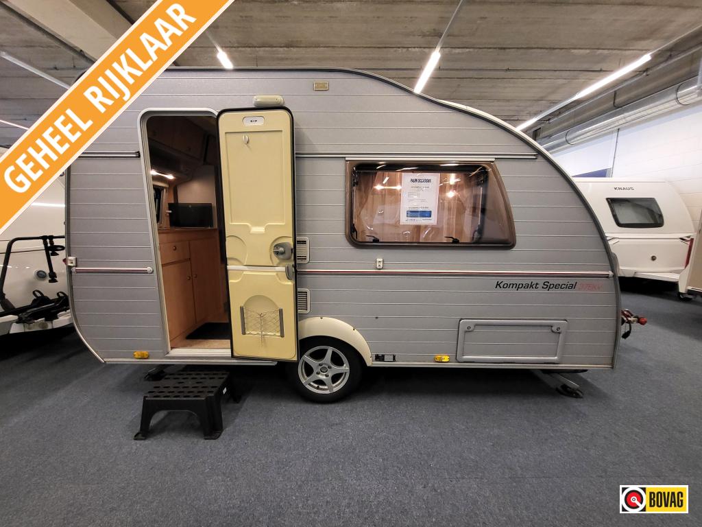 Kip Kompakt Special 37 EKV; netjes met luifel en fietsenrek, Kip, Tot en met 2, 500 - 750 kg, Overige typen