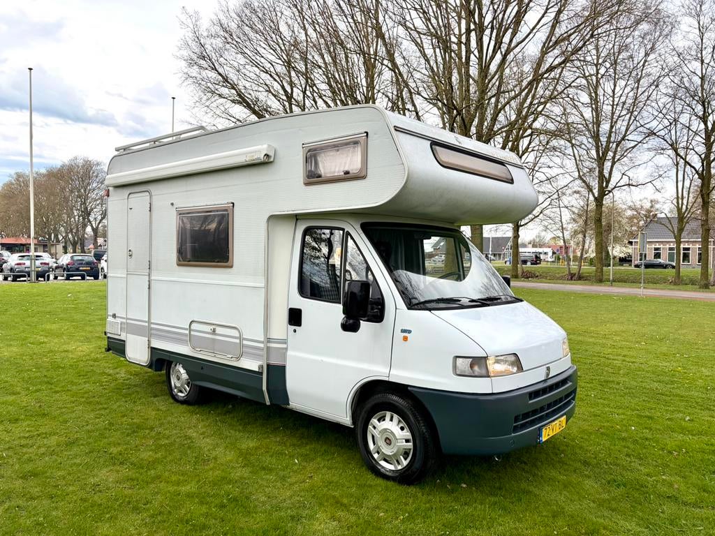 Fiat Ducato Dethleffs 1,9Turbo diesel#Dakairco#Solar#Compact, Standaard zit, Alkoof, Fiat, 7 tot 12 maanden geleden