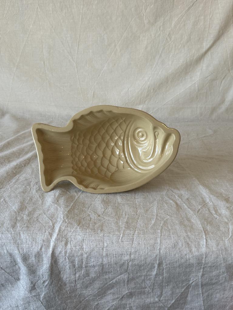 Antieke Petrus Regout Maastricht Visvorm / Puddingvorm, Antiek en Kunst, Antiek | Keramiek en Aardewerk, Ophalen of Verzenden
