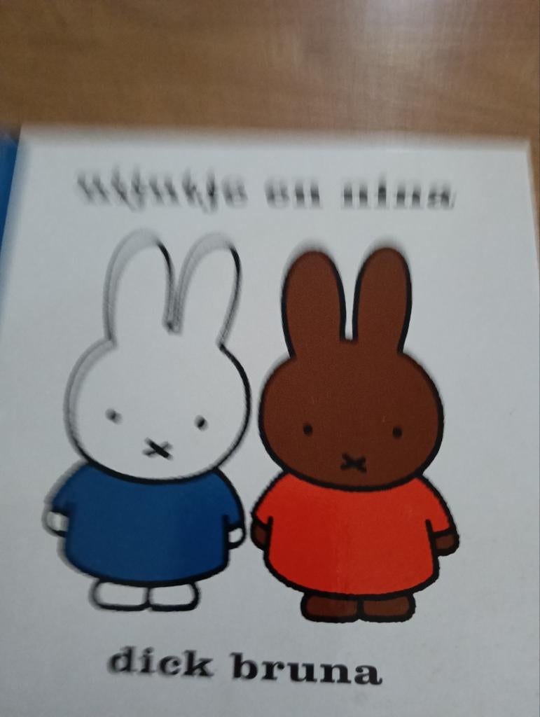 Dick Bruna - Nijntje en Nina, Gelezen, Fictie algemeen, Ophalen of Verzenden, Dick Bruna