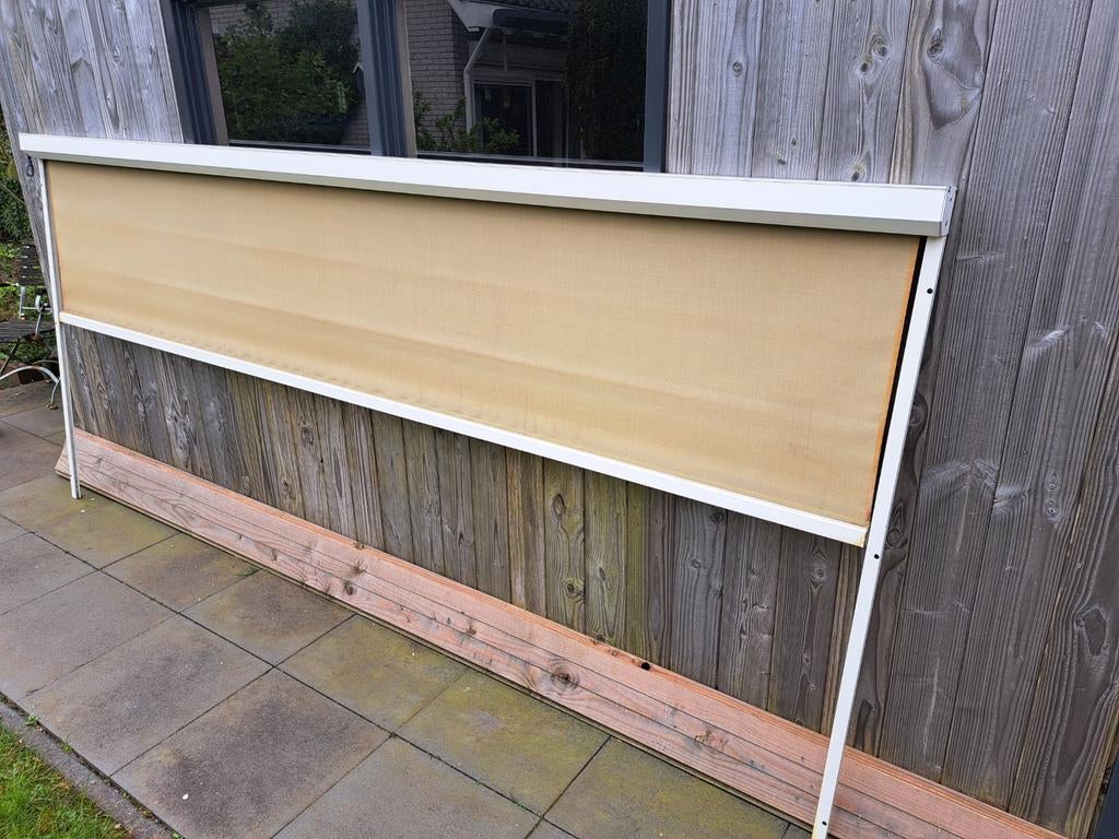 2x Screen zonnescherm., 150 tot 300 cm, Ophalen, Gebruikt