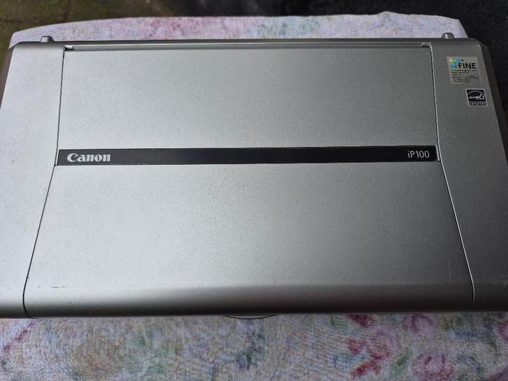 Canon Pixma iP100 Portable Inkjet Printer, Computers en Software, Printers, Zo goed als nieuw, Printer, Inkjetprinter, Kleur printen