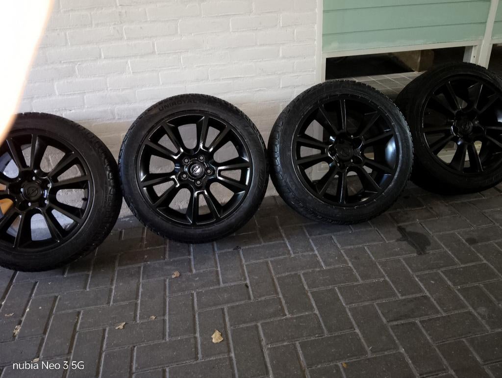 Opel Velgen 5x110, Auto-onderdelen, Banden en Velgen, Ophalen, 17 inch, Zomerbanden, Velg(en)