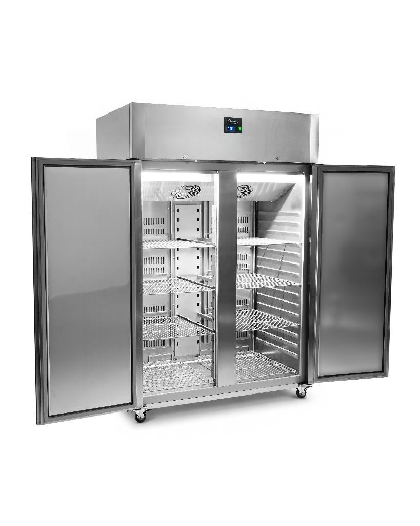 NEO Dubbeldeurs Koelkast | 1255 L | Geforceerd | RVS, Info@neohoreca.nl, De Steven 20-1, Neo Horeca, Nieuw in verpakking