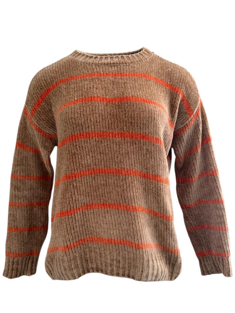 Yaya trui S, Bruin, Ophalen of Verzenden, Zo goed als nieuw