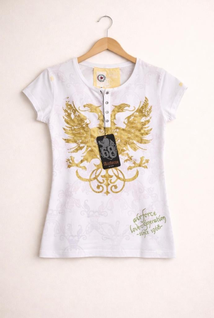 Nieuw shirt Airforce M, Kleding | Dames, T-shirts, Maat 38/40 (M), Airforce, Wit, Nieuw