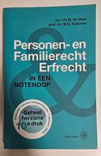 J.H.M. ter Haar - Personen- en Familierecht & Erfrecht, Ophalen, J.H.M. ter Haar; W.D. Kolkman, Beta, WO