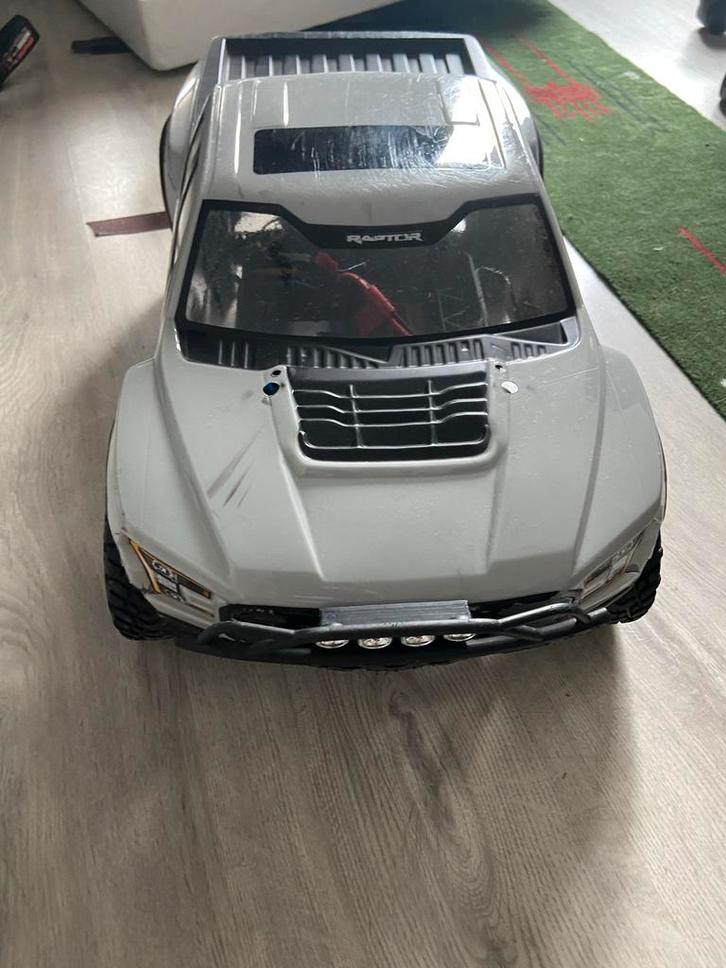 Traxxas Slash 4x4 VXL met Ford Raptor kap en extra's, Hobby en Vrije tijd, Modelbouw | Auto's en Voertuigen, Gebruikt, Auto, Groter dan 1:32