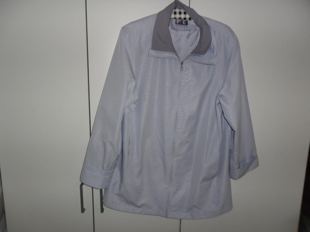 FE Fashion Edition Licht Paarse Jas Met Zebra Motief Maat 42, FE Fashion Edition, Paars, Maat 42/44 (L), Ophalen of Verzenden