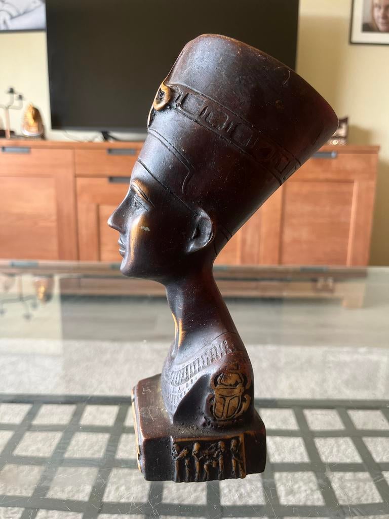 Buste van Nefertiti uit Egypte, Ophalen of Verzenden, Zo goed als nieuw, Overige typen