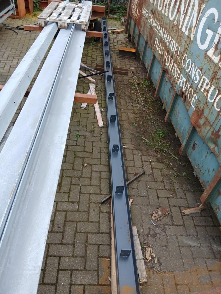 Zolderbalken stalen balken, Doe-het-zelf en Verbouw, Metalen, Ophalen, Nieuw, IJzer
