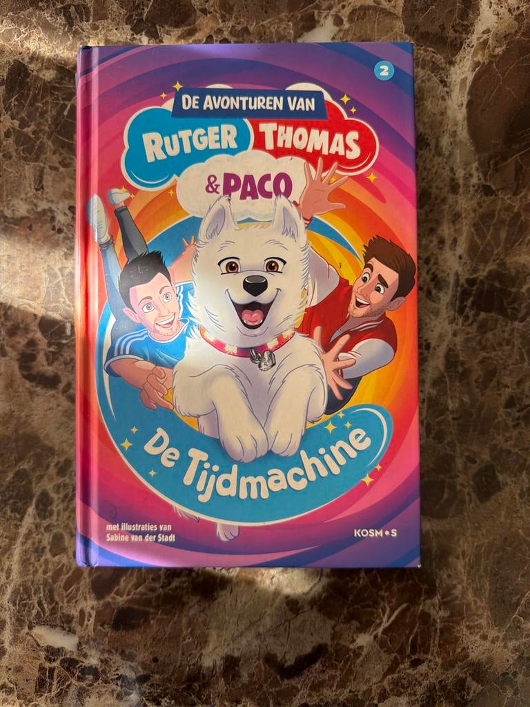 De Avonturen van Rutger, Thomas & Paco: De Tijdmachine, Ophalen, Zo goed als nieuw, Fictie algemeen
