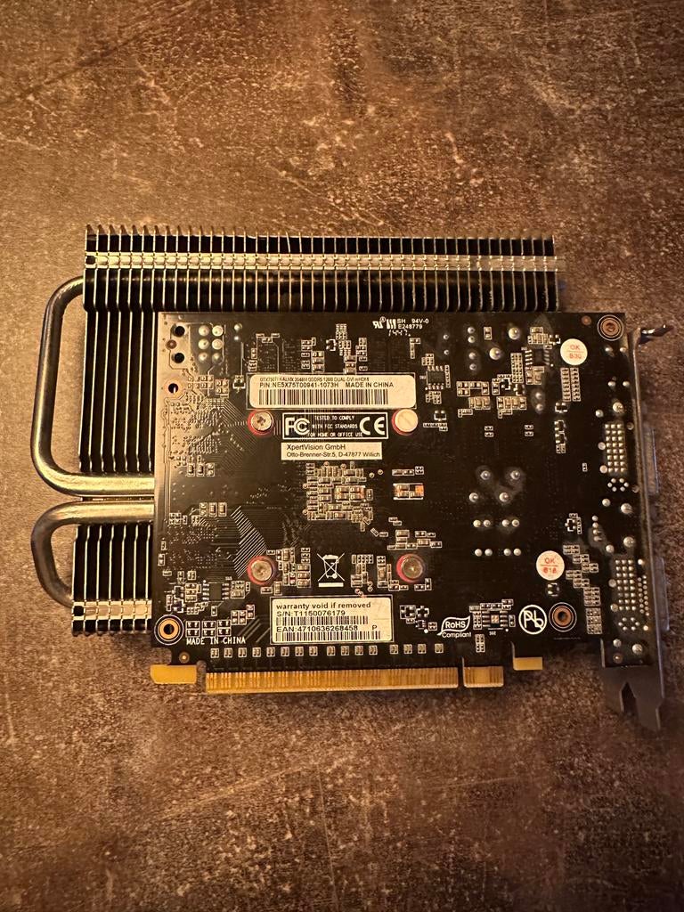 Gtx 750 ti met stille koeler, Computers en Software, Videokaarten, Ophalen of Verzenden, Zo goed als nieuw, GDDR5, PCI-Express 3