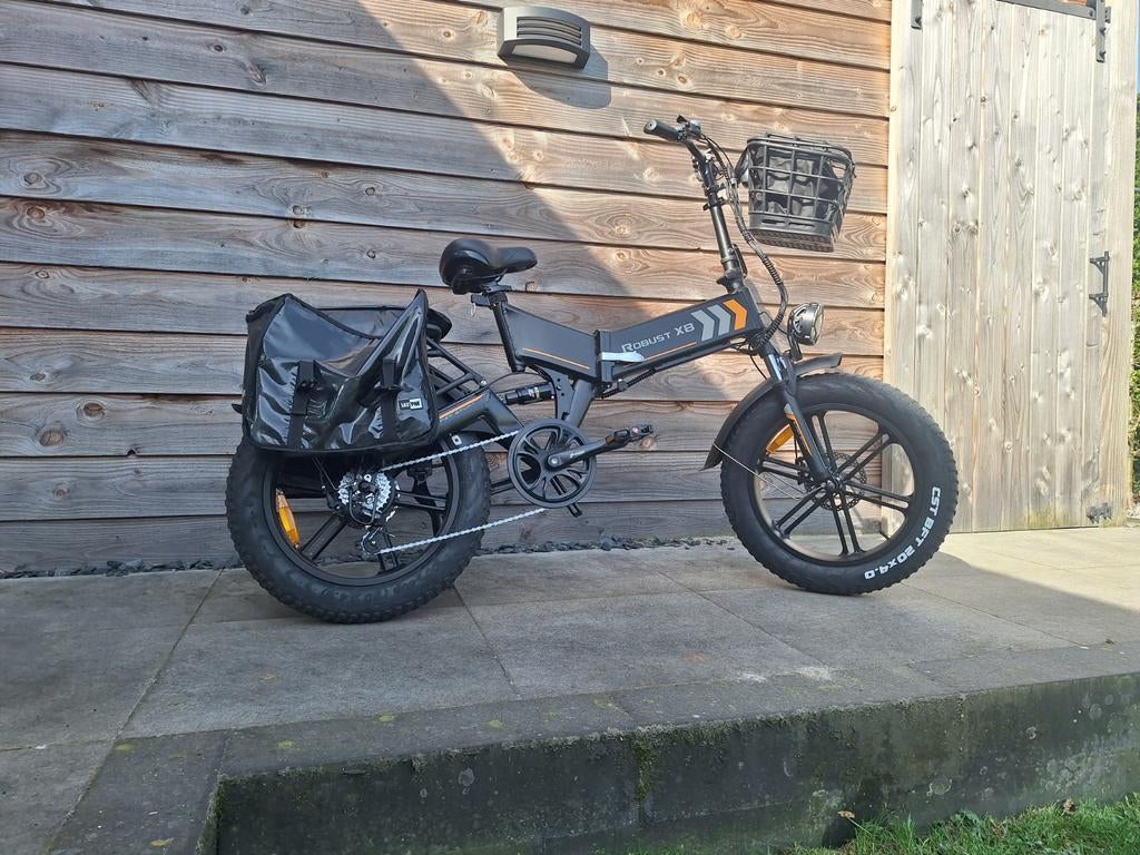 Fatbike OUXI X8 opvouwbaar, ALS NIEUW !!!, 20 inch of meer, Versnellingen, Zo goed als nieuw, Totaal opvouwbaar