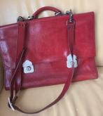 BordeauxRode Mutsears Schoudertas met Ritsvak en Sleuteltjes, Ophalen of Verzenden, Gebruikt, Overige kleuren