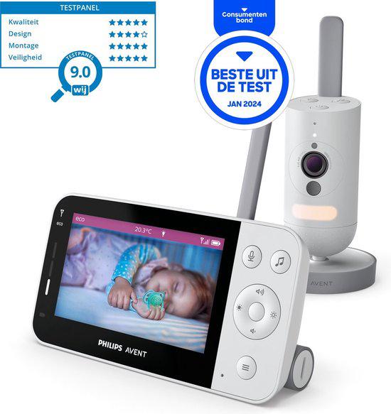 Philips Avent Connected SCD923/26 Beeldbabyfoon - app, Kinderen en Baby's, Babyfoons, Nieuw, 250 meter of meer, Camera, Digitaal