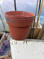 Kweekpotjes partij 12 cm, Ophalen, Rond, Zo goed als nieuw, Aardewerk