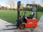 Linde 1500KG elektrisch triplex 5m freelift goede accu, Info@vanbeurdenheftrucks.nl, Linde, Heftruck, Ophalen of Verzenden