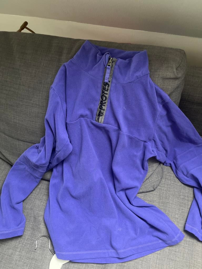 Protest Fleece Trui - paars- Maat M, Ophalen of Verzenden, Zo goed als nieuw, Maat 38/40 (M), Paars