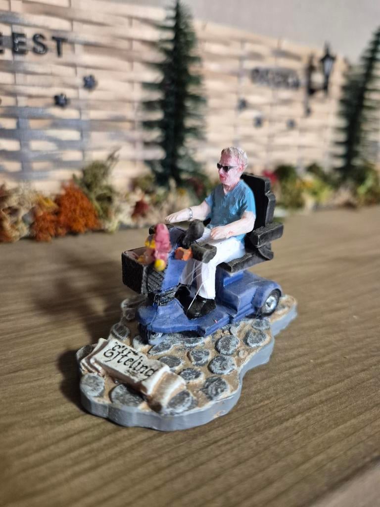 Luville efteling bezoeker kerstdorp kersthuisjes, Diversen, Kerst, Ophalen of Verzenden, Zo goed als nieuw