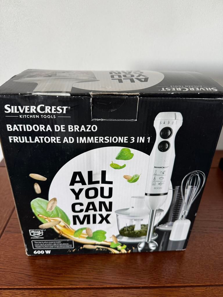 SILVERCREST ALL YOU CAN MIX STAAFMIXER/KLOPPER NIEUW, Ophalen