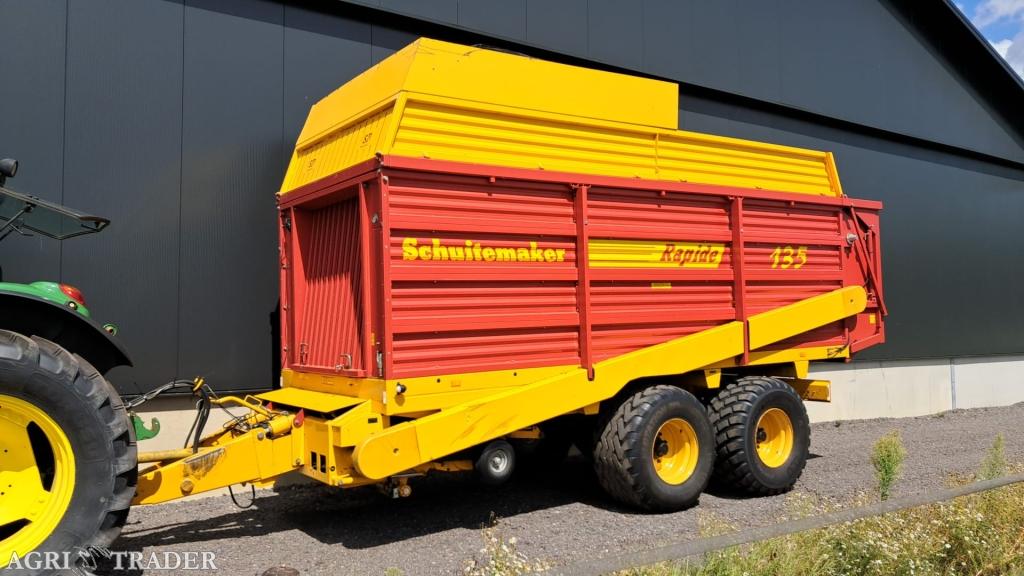 Zeer nette Schuitenmaker Rapidde 135 S opraapwagen, Niet opgegeven, Ophalen of Verzenden, -, Akkerbouw