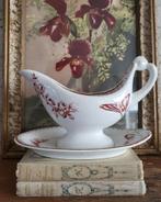 Sauskom Petrus Regout vlinder/roos Toen was geluk, Ophalen of Verzenden